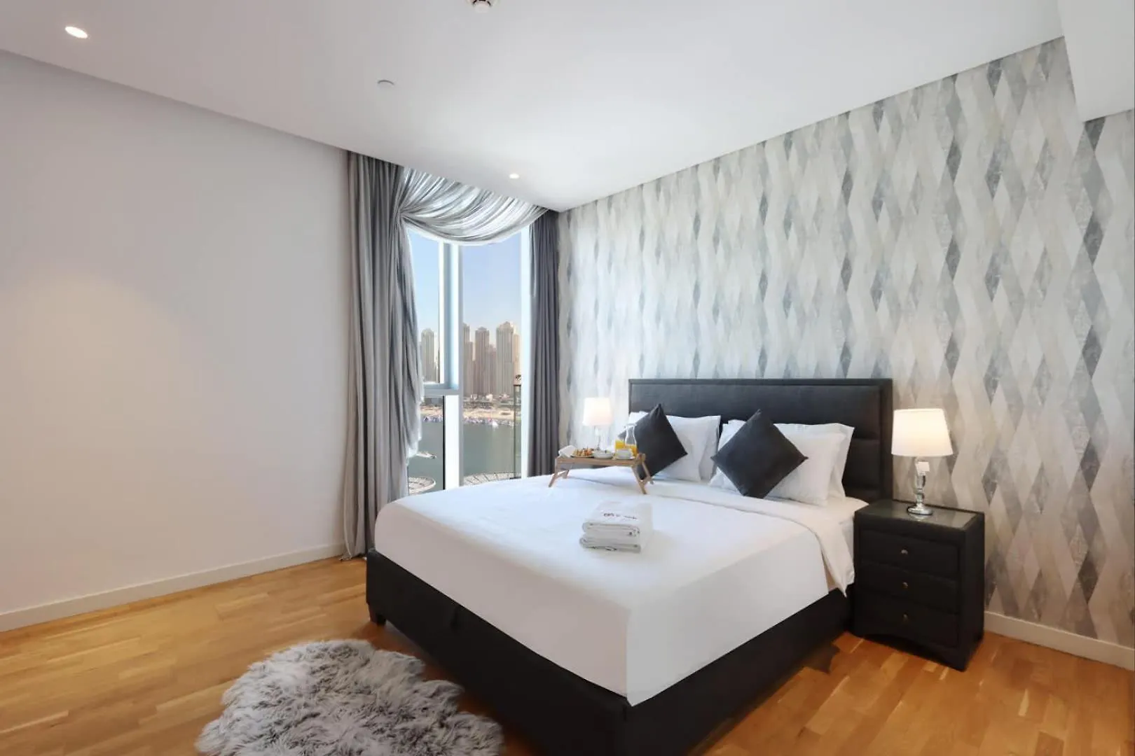 Livbnb-Ain Dubai Panorama Radiant 3Br Haven With Maid'S Room Appartement