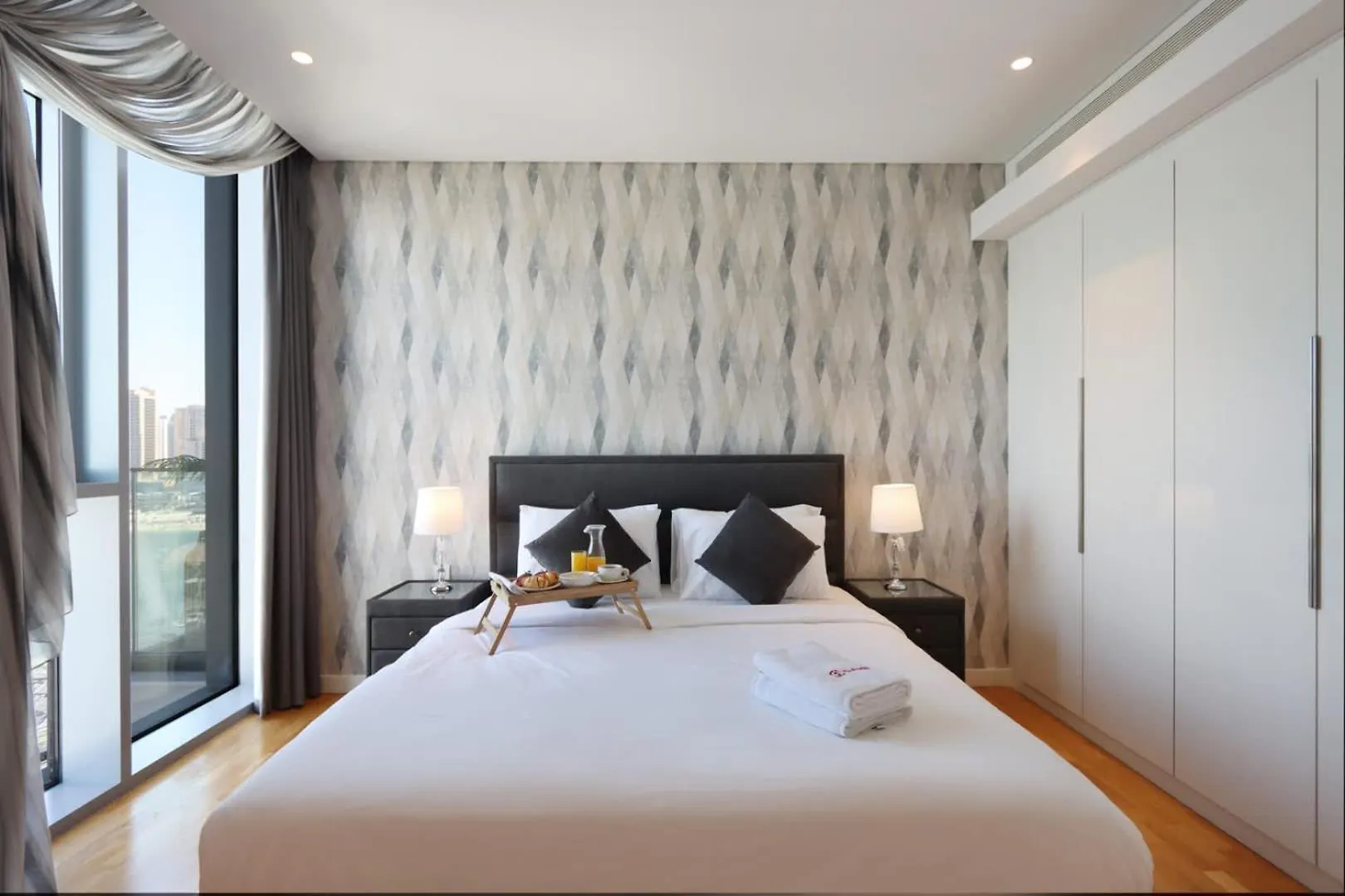 Appartement Livbnb-Ain Dubai Panorama Radiant 3Br Haven With Maid'S Room Verenigde Arabische Emiraten